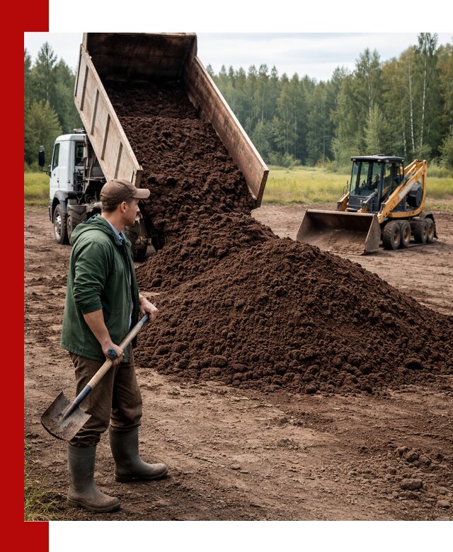 Купить верховой торф с доставкой в Инте для садоводства и растений