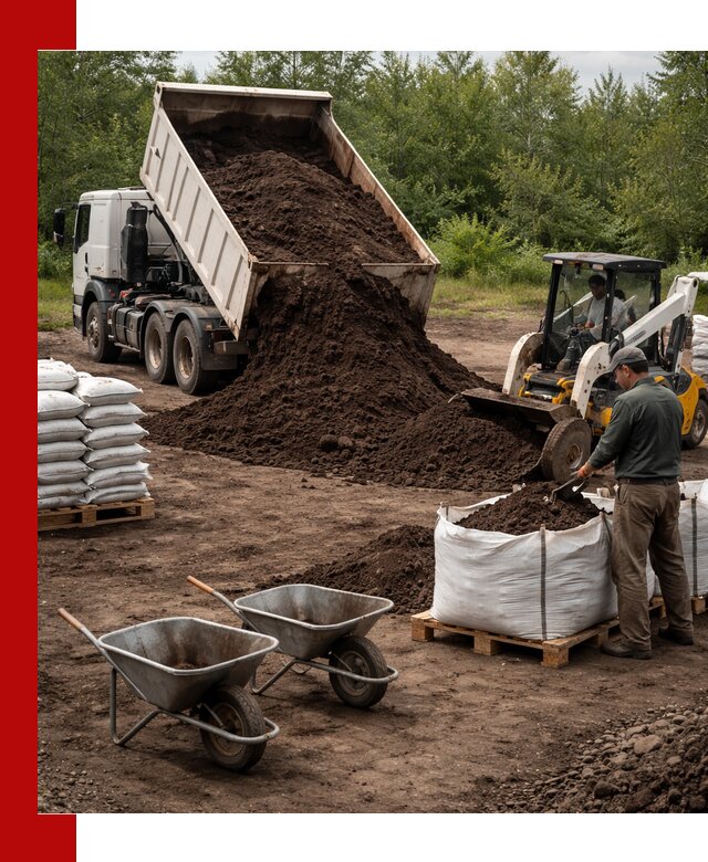 Доставка и продажа торфогрунта в Инте оптом и в розницу