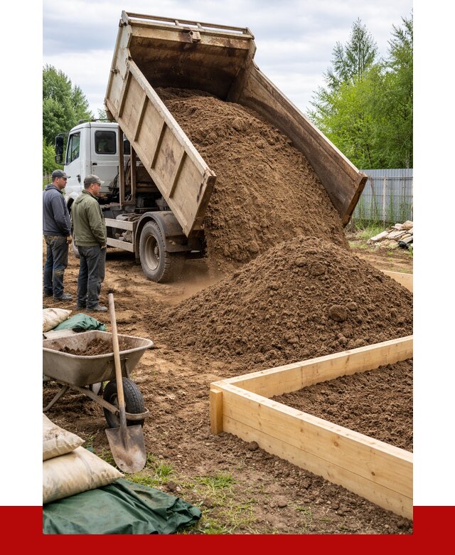 Торфо песчаная смесь в Инте с доставкой от 1876 р. | ПРОНЕРУДИнт