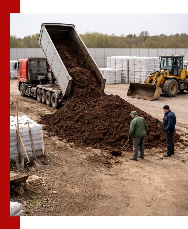 Доставка торфяных смесей оптом и в розницу в Инте