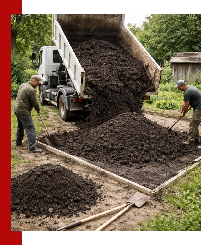 Купить чистый чернозем для огорода с доставкой в Инте