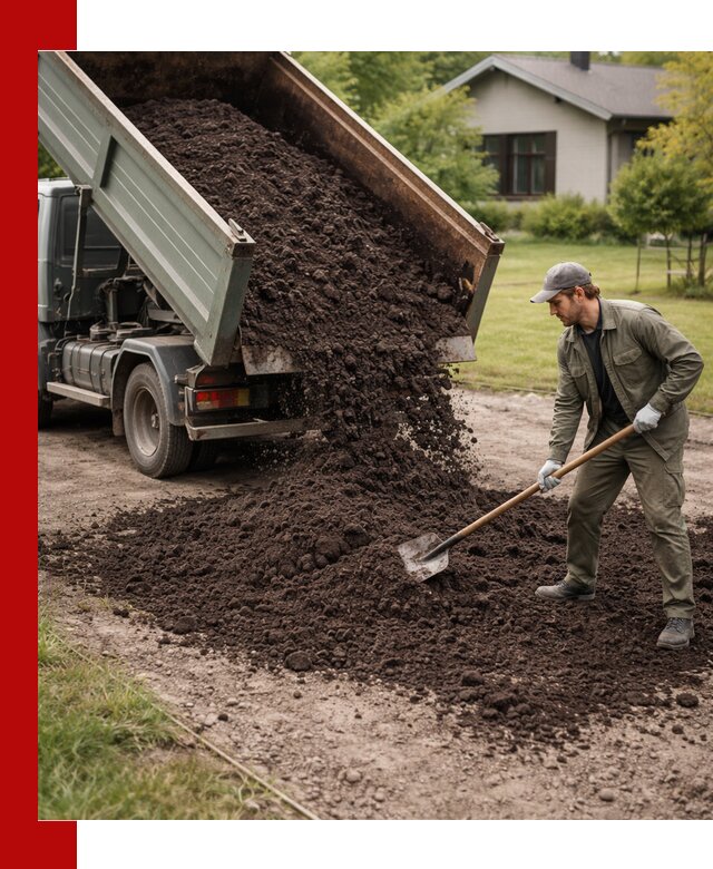 Чернозем для газона с доставкой в Инте быстро и качественно