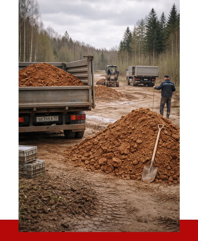 Глина и суглинки в Инте от 4564 р. за куб | ПРОНЕРУДИнт