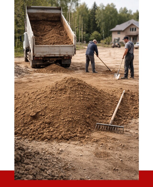 Суглинок для планировки в Инте с доставкой от 4260 р. | ПРОНЕРУДИнт