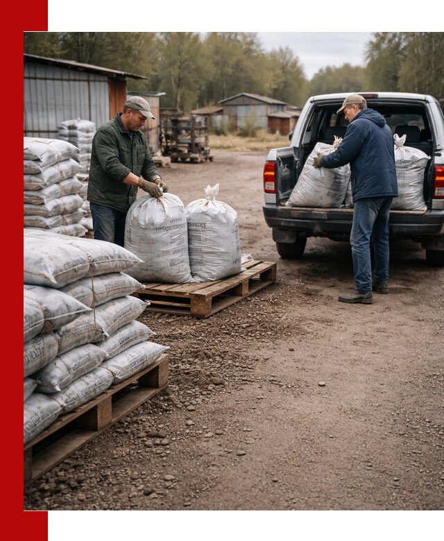 Купить конский навоз в мешках с доставкой в Инте