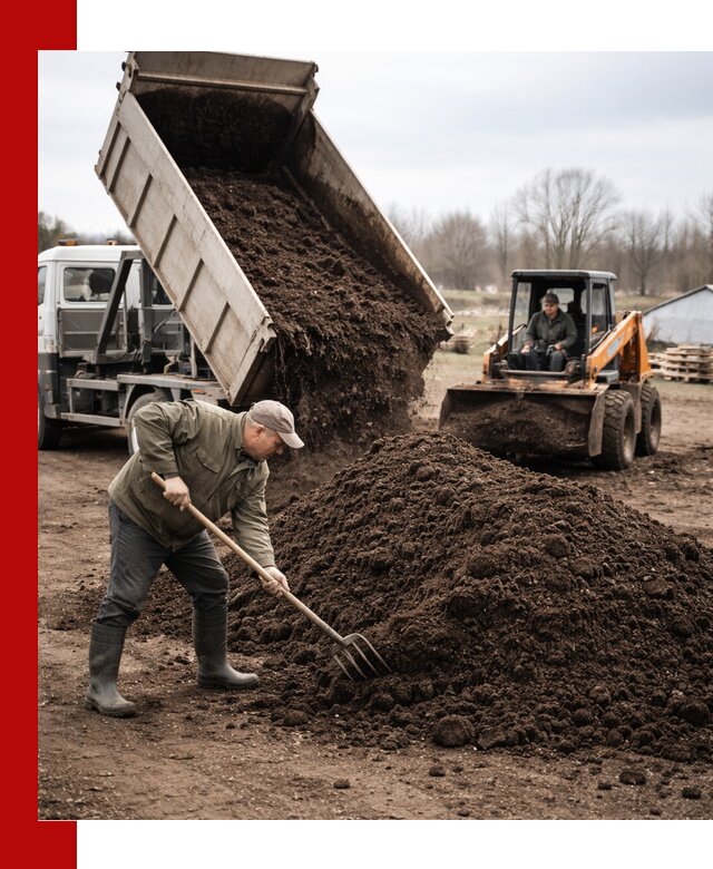 Доставка и продажа перегноя в Инте быстро и дешево