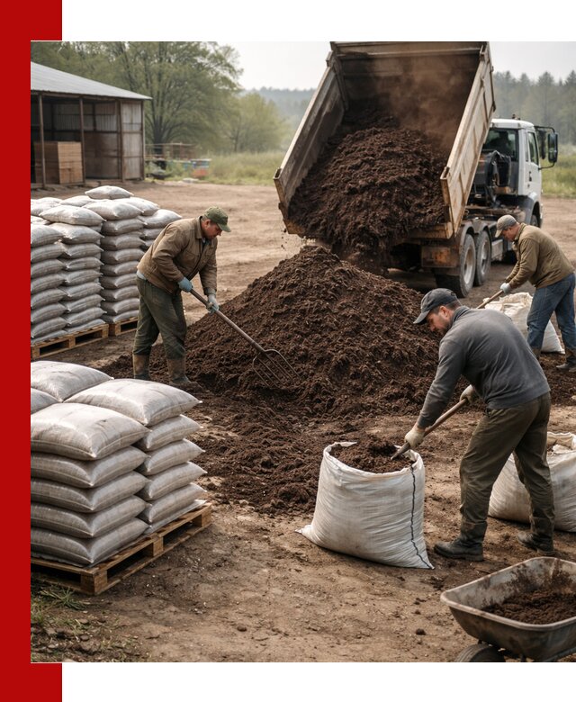 Доставка компоста оптом и в розницу в Инте