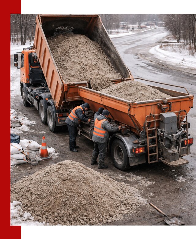 Поставка и вывоз пескосоля в Инте оптом и в розницу