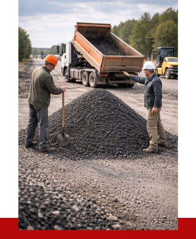 Купить асфальтовую крошку для дорог в Инте от 4260 р. | ПРОНЕРУДИнт