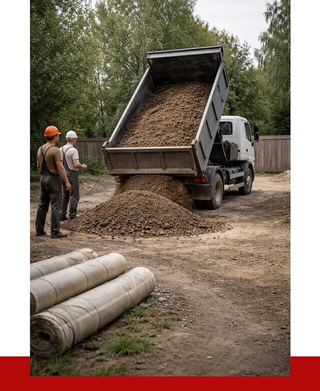 Доставка сыпучих материалов самосвалом в Инту от 4260 р. | ПРОНЕРУДИнт