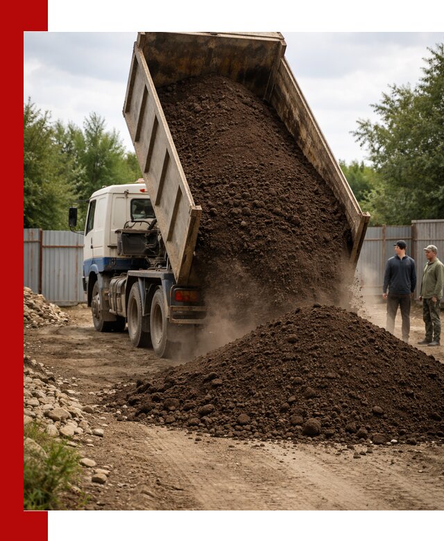 Доставка самосвалом 10 кубов в Инте быстро и надёжно