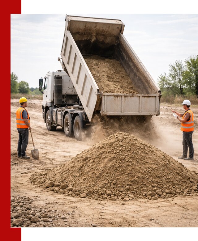 Доставка самосвалом 15 кубов в Инте за город и по городу