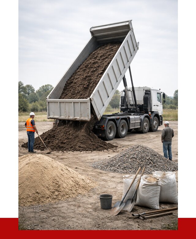 Доставка самосвалом 30 кубов в Инте от 8621 р. | ПРОНЕРУДИнт