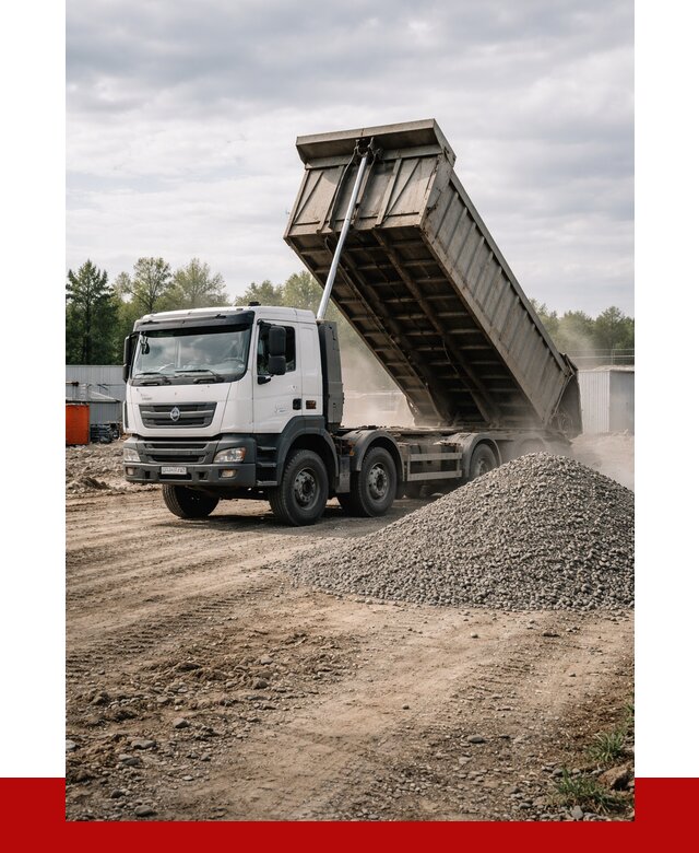 Доставка самосвалом 40 кубов в Инте от 9128 р. | ПРОНЕРУДИнт