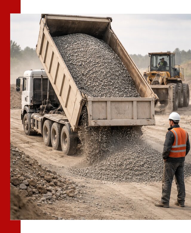 Доставка самосвалом 40 кубов цемента и сыпучих в Инте