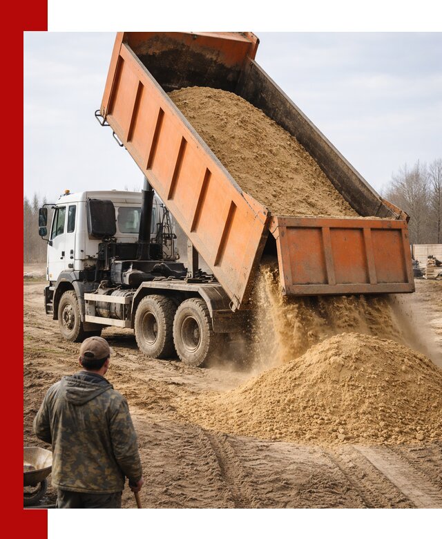 Аренда самосвала 20 тонн для перевозки грузов в Инте