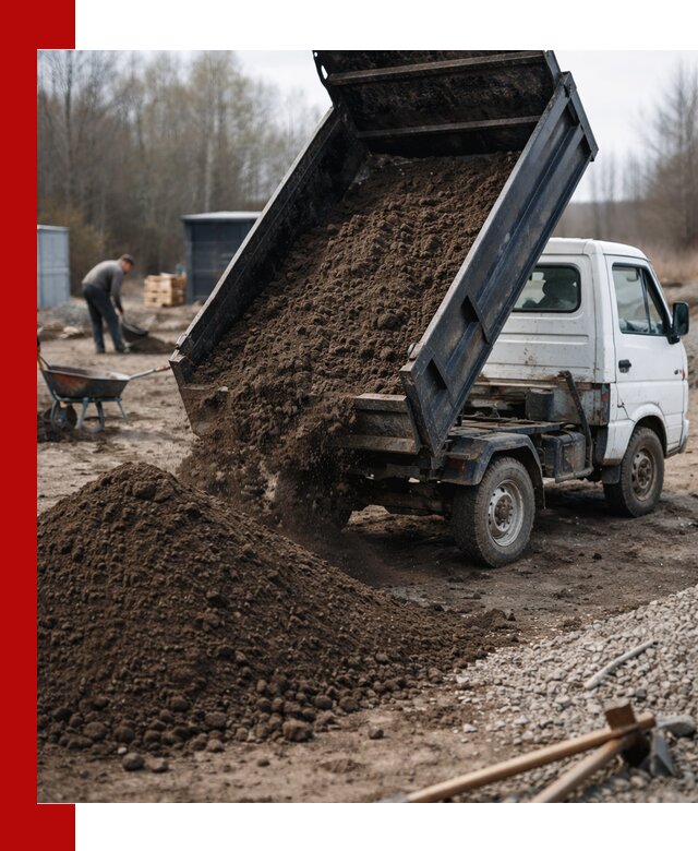 Аренда минисамосвала в Инте для доставки сыпучих материалов