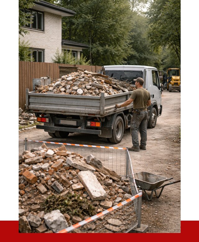 Вывоз строительного мусора с погрузкой в Инте от 7607 р | ПРОНЕРУДИнт