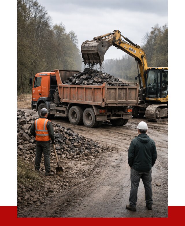Вывоз асфальта в Инте от 4564 р. самосвалом ПРОНЕРУДИнт