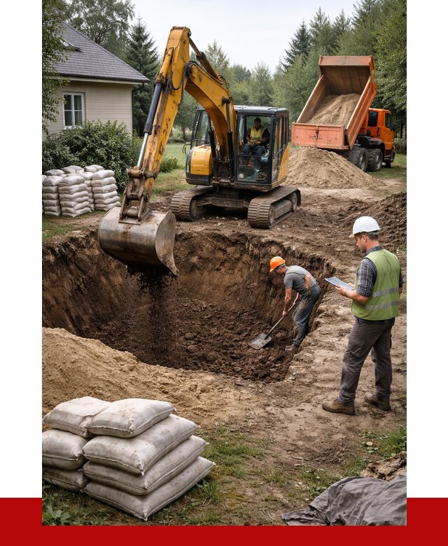 Рытье котлована в Инте быстро от 4564 р. ПРОНЕРУДИнт