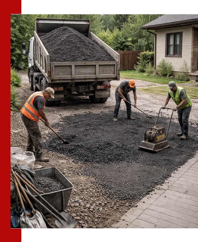 Асфальтовая крошка для двора с доставкой в Инте